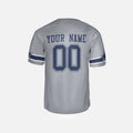 Personalized Dallas Cowboys Football Jersey - Gray Inverted Legend Player Style, Custom Name & Number-5