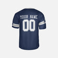 Personalized Dallas Cowboys Football Jersey - Navy Fan Style, Custom Name & Number-5