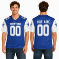 Personalized Dallas Cowboys Football Jersey - Navy Legacy Fan Style, Custom Name & Number-1