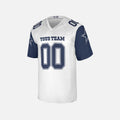 Personalized Dallas Cowboys Football Jersey - White 1996 Throwback Retired Player Style, Custom Name & Number-4