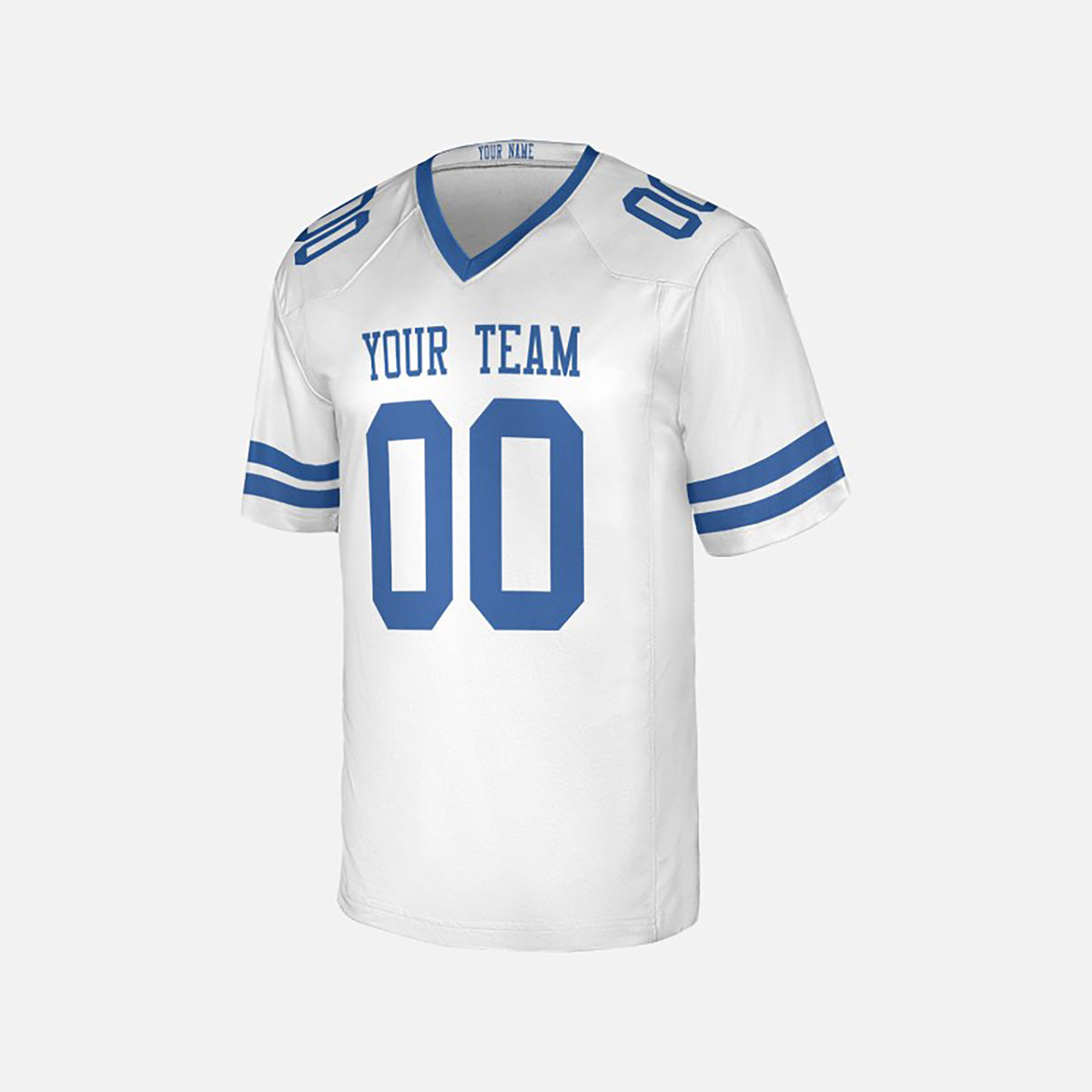 Personalized Dallas Cowboys Football Jersey - White Fan Style, Custom Name & Number-3
