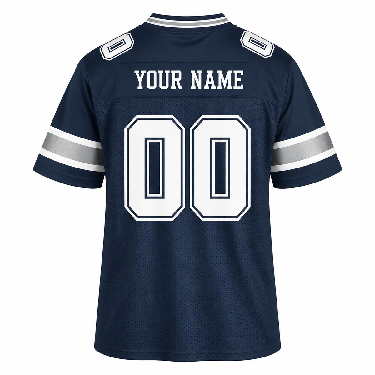 Personalized Dallas Cowboys Football Jersey – Navy Alternate Style, Custom Name Patch, Team Name, Number & Logo-4