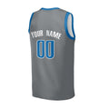 Personalized Dallas Mavericks Basketball Jersey - Gray Alternate 2003 Style, Custom Name & Number-4