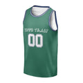 Personalized Dallas Mavericks Basketball Jersey - Green Fast Break Classic Style, Custom Name & Number-3
