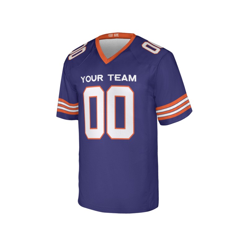 Personalized Denver Broncos Football Jersey - Blue 1998 Throwback Style, Custom Name & Number-3