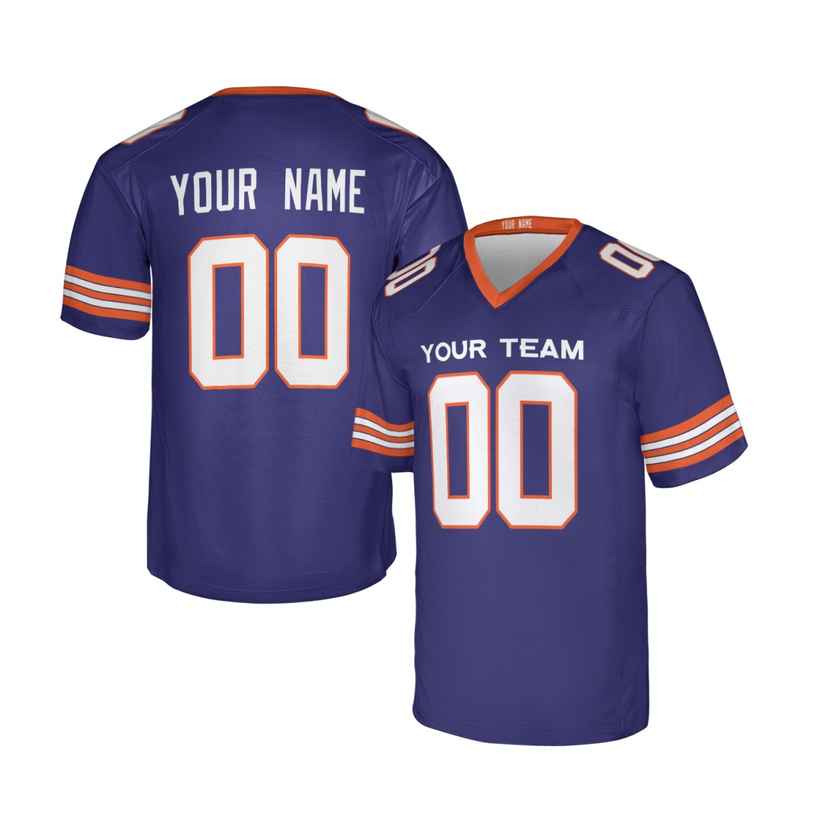 Personalized Denver Broncos Football Jersey - Blue 1998 Throwback Style, Custom Name & Number-5