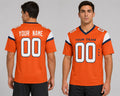 Personalized Denver Broncos Football Jersey - Orange Fan Style, Custom Name & Number-1
