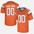 Personalized Denver Broncos Football Jersey - Orange Fan Style, Custom Name & Number-3
