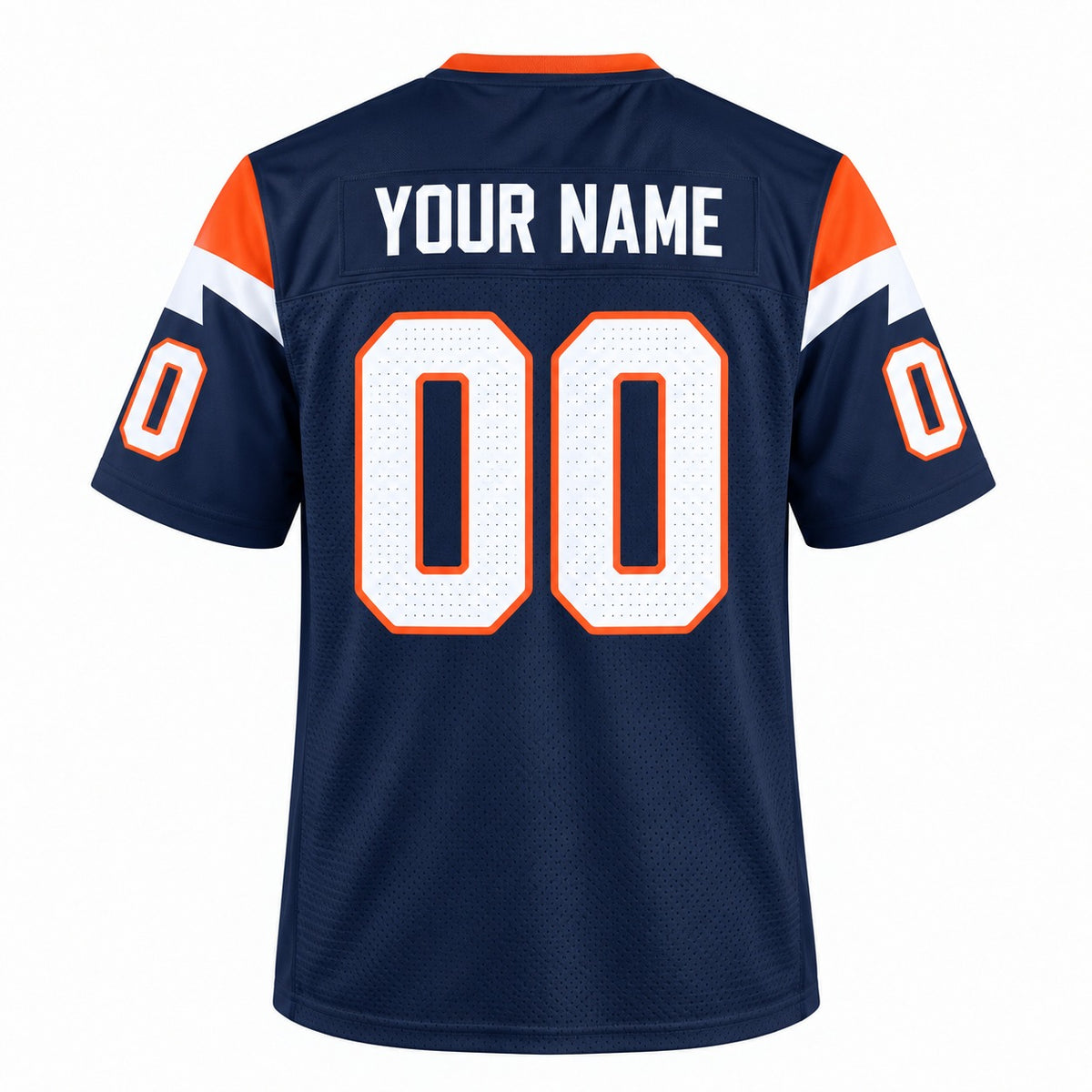Personalized Denver Broncos Football Jersey – Navy Alternate Vapor F.U.S.E. Limited Style, Custom Name Patch, Team Name, Number & Logo-4