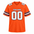 Personalized Denver Broncos Football Jersey – Orange Retired Player Alternate Style, Custom Name Patch, Team Name, Number & Logo-3