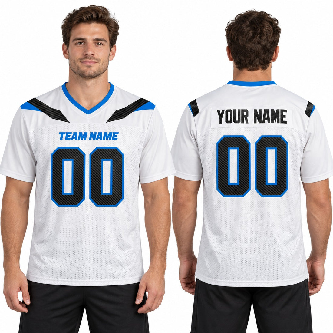 Personalized Detroit Lions 2026 Football Jersey – Silver Rivalries Style, Custom Name Patch, Team Name, Number & Logo-1