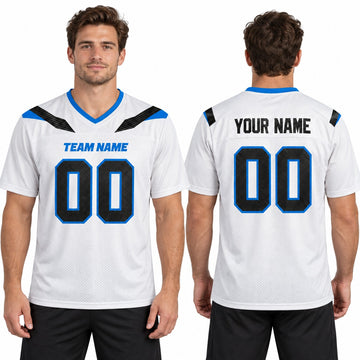 Personalized Detroit Lions 2026 Football Jersey – Silver Rivalries Style, Custom Name Patch, Team Name, Number & Logo-1