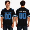 Personalized Detroit Lions Football Jersey - Black Alternate Style, Custom Name & Number-1