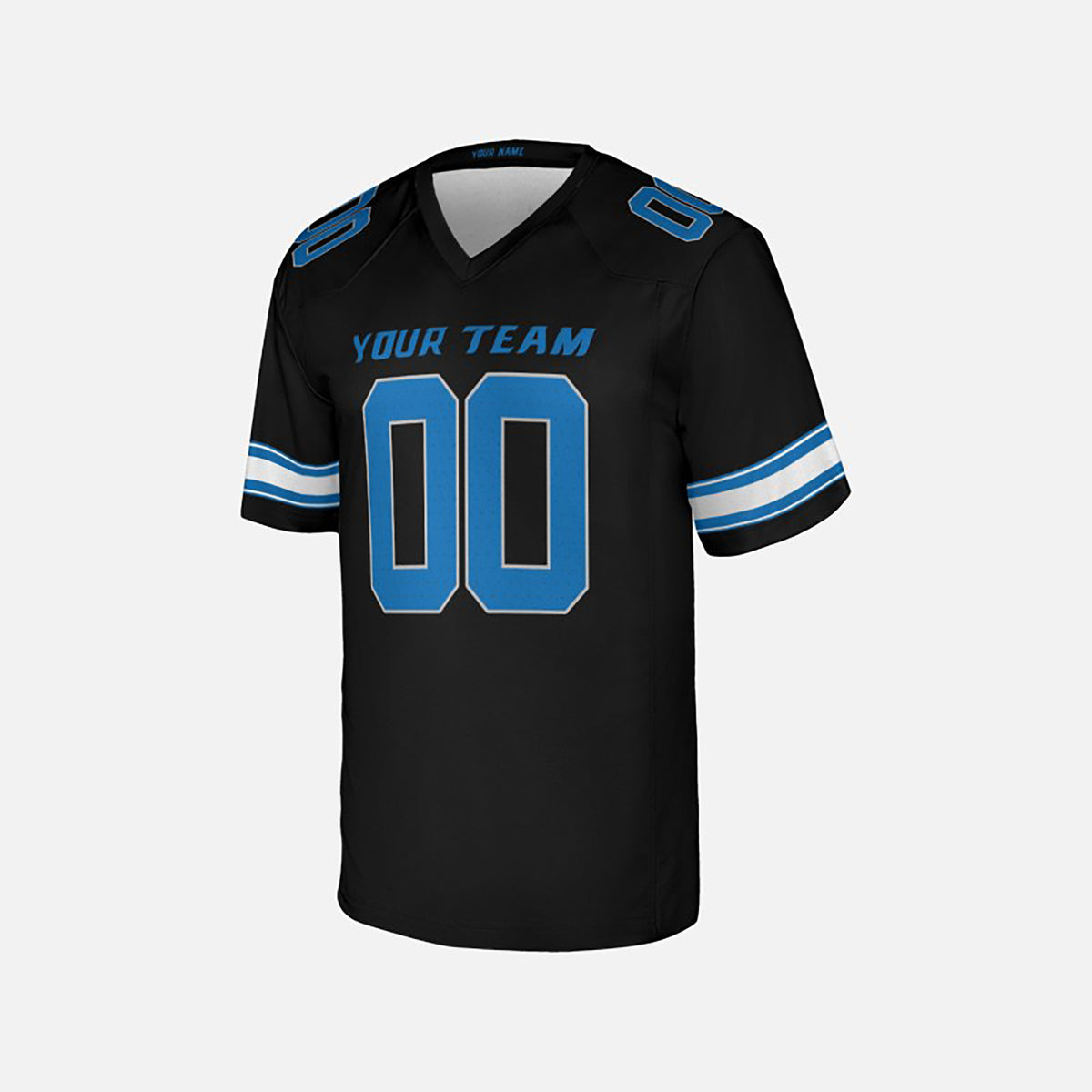 Personalized Detroit Lions Football Jersey - Black Alternate Style, Custom Name & Number-3