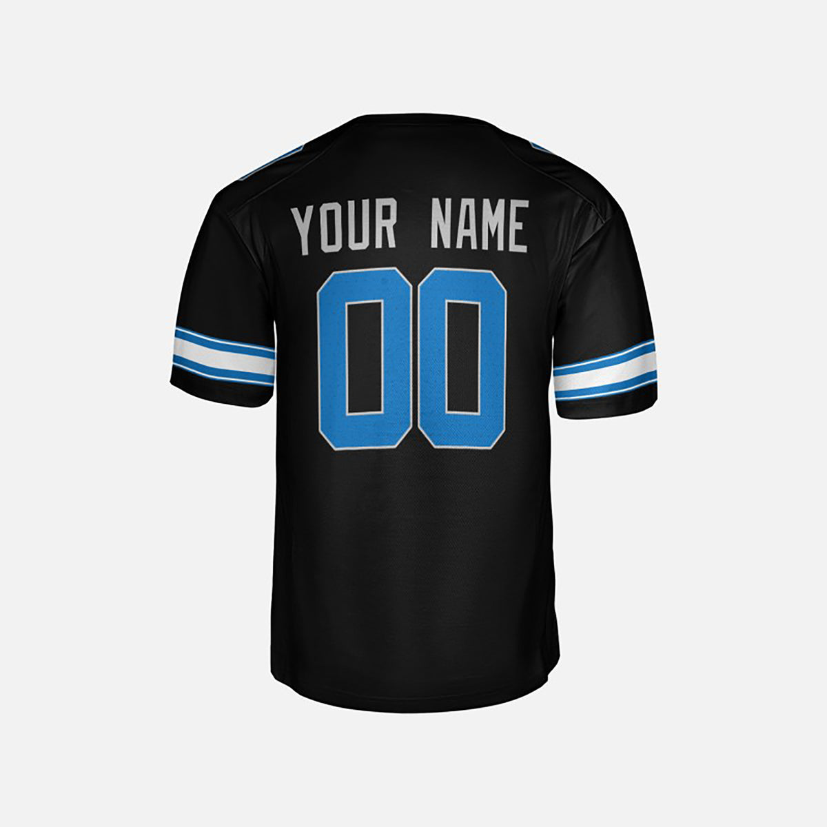 Personalized Detroit Lions Football Jersey - Black Alternate Style, Custom Name & Number-4