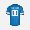 Personalized Detroit Lions Football Jersey - Blue Fan Style, Custom Name & Number-4