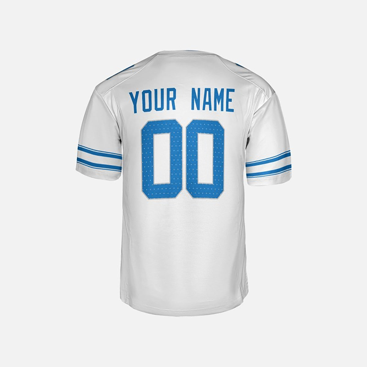 Personalized Detroit Lions Football Jersey - White Fan Style, Custom Name & Number-5