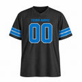 Personalized Detroit Lions Football Jersey – Black 2nd Alternate Style, Custom Name Patch, Team Name, Number & Logo-3