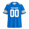 Personalized Detroit Lions Football Jersey – Blue Vapor F.U.S.E. Limited Style, Custom Name Patch, Team Name, Number & Logo-3
