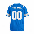 Personalized Detroit Lions Football Jersey – Blue Vapor F.U.S.E. Limited Style, Custom Name Patch, Team Name, Number & Logo-4