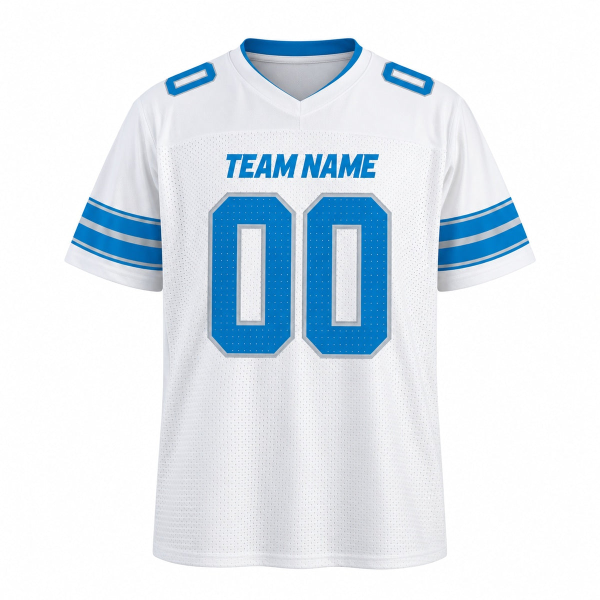 Personalized Detroit Lions Football Jersey – White Vapor F.U.S.E. Limited Style, Custom Name Patch, Team Name, Number & Logo-3
