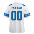 Personalized Detroit Lions Football Jersey – White Vapor F.U.S.E. Limited Style, Custom Name Patch, Team Name, Number & Logo-4