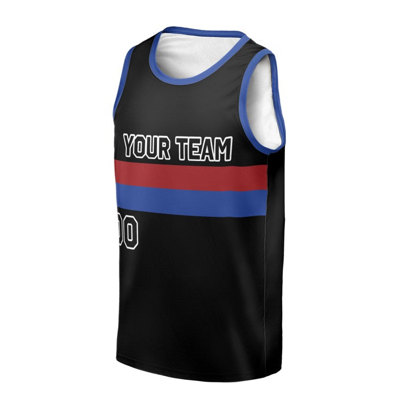 Personalized Detroit Pistons Basketball Jersey - Black 2022/23 Swingman Statement Style, Custom Name & Number-3