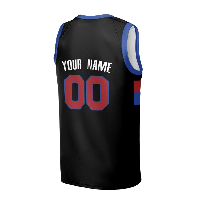 Personalized Detroit Pistons Basketball Jersey - Black 2022/23 Swingman Statement Style, Custom Name & Number-4