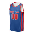 Personalized Detroit Pistons Basketball Jersey - Blue Swingman Icon Style, Custom Name & Number-3