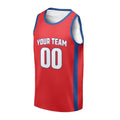Personalized Detroit Pistons Basketball Jersey - Red 2008/09 Swingman Hardwood Classics Style, Custom Name & Number-3