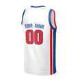 Personalized Detroit Pistons Basketball Jersey - White Swingman Association Style, Custom Name & Number-4