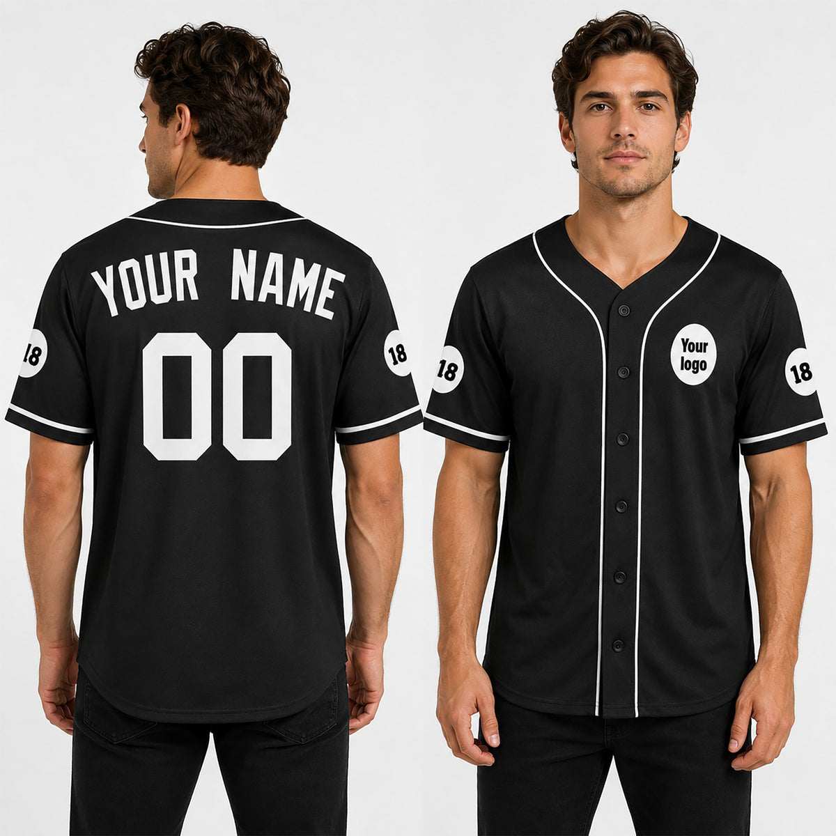 Personalized Detroit Tigers Baseball Jersey - Black Alternate Style, Custom Name & Number-1