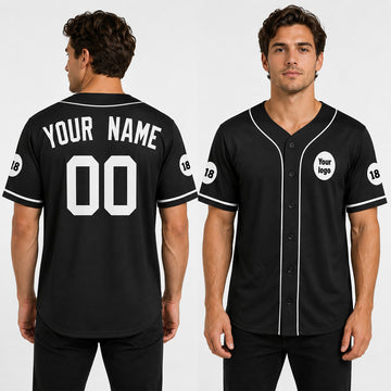Personalized Detroit Tigers Baseball Jersey - Black Alternate Style, Custom Name & Number-1
