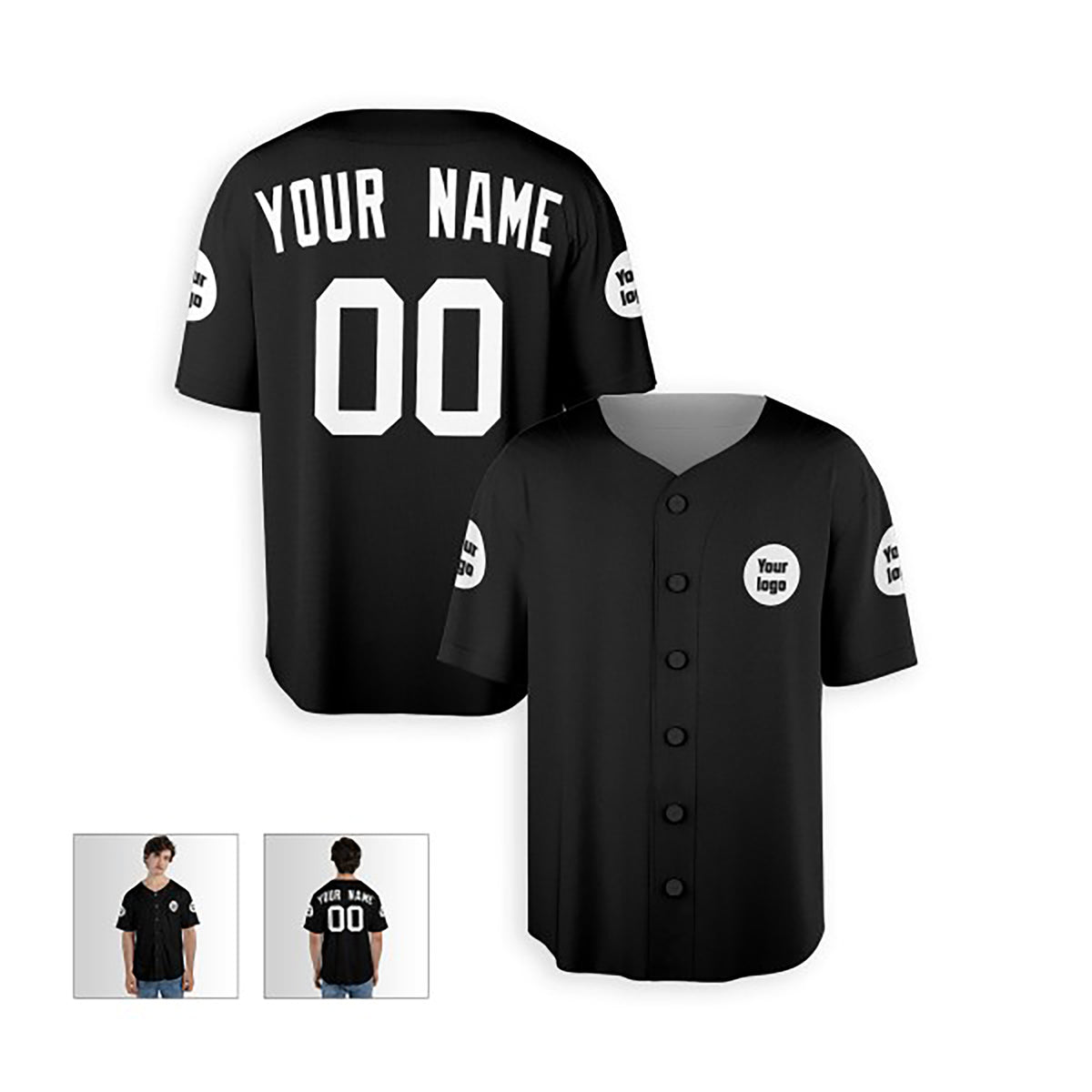 Personalized Detroit Tigers Baseball Jersey - Black Alternate Style, Custom Name & Number-3