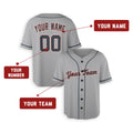 Personalized Detroit Tigers Baseball Jersey - Gray Road Style, Custom Name & Number-2