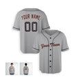 Personalized Detroit Tigers Baseball Jersey - Gray Road Style, Custom Name & Number-4