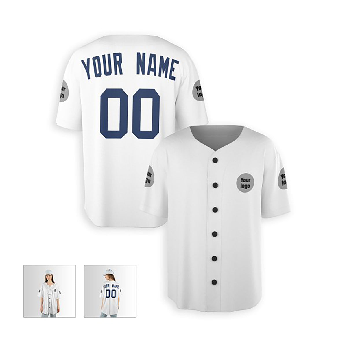 Personalized Detroit Tigers Baseball Jersey - White Fan Style, Custom Name & Number-5