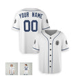 Personalized Detroit Tigers Baseball Jersey - White Fan Style, Custom Name & Number-6