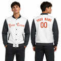 Personalized Detroit Tigers Varsity Jacket – White Black Alternate Style, Custom Name & Number-1