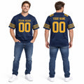 Personalized Green Bay Packers 1923 Football Jersey – Navy Classic Style, Custom Name Patch, Team Name, Number & Logo-1