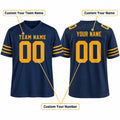Personalized Green Bay Packers 1923 Football Jersey – Navy Classic Style, Custom Name Patch, Team Name, Number & Logo-2