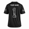 Personalized Green Bay Packers 2026 Salute to Service Football Jersey – Black, Custom Name Patch, Team Name, Number & Logo-4