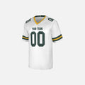 Personalized Green Bay Packers Football Jersey - White Fan Style, Custom Name & Number-3