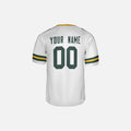 Personalized Green Bay Packers Football Jersey - White Fan Style, Custom Name & Number-4