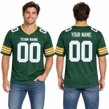 Personalized Green Bay Packers Football Jersey – Green Vapor Untouchable Limited Style, Custom Name Patch, Team Name, Number & Logo-1
