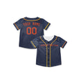 Personalized Houston Astros Baseball Jersey - Navy City Style, Custom Name & Number-7