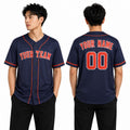 Personalized Houston Astros Baseball Jersey - Navy Fan Style, Custom Name & Number-1
