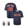 Personalized Houston Astros Baseball Jersey - Navy Fan Style, Custom Name & Number-3