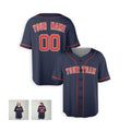 Personalized Houston Astros Baseball Jersey - Navy Fan Style, Custom Name & Number-5
