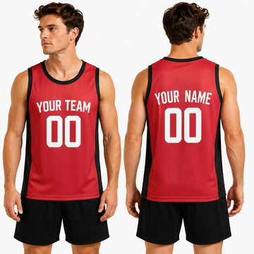 Personalized Houston Rockets Basketball Jersey - Red Swingman Icon Style, Custom Name & Number-1